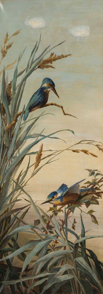 Bird Screen - Early 20th Century-photo-4