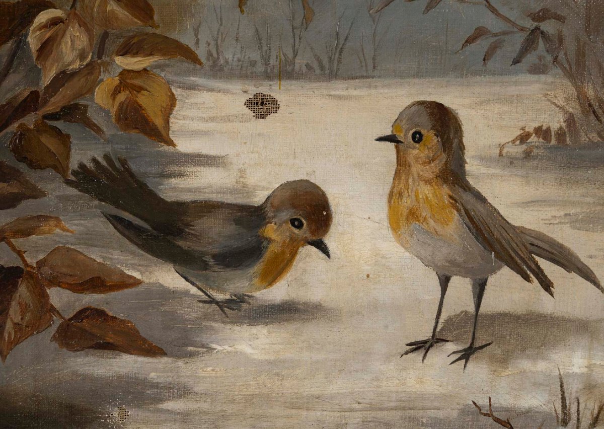 Bird Screen - Early 20th Century-photo-5
