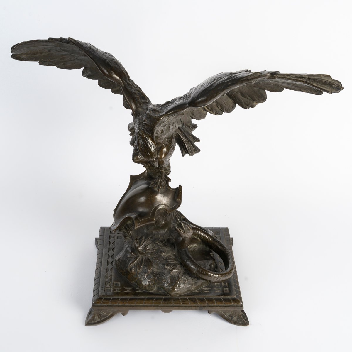 Bronze animalier signé Esposito, fin du XIXe siècle / début du XXe siècle-photo-2