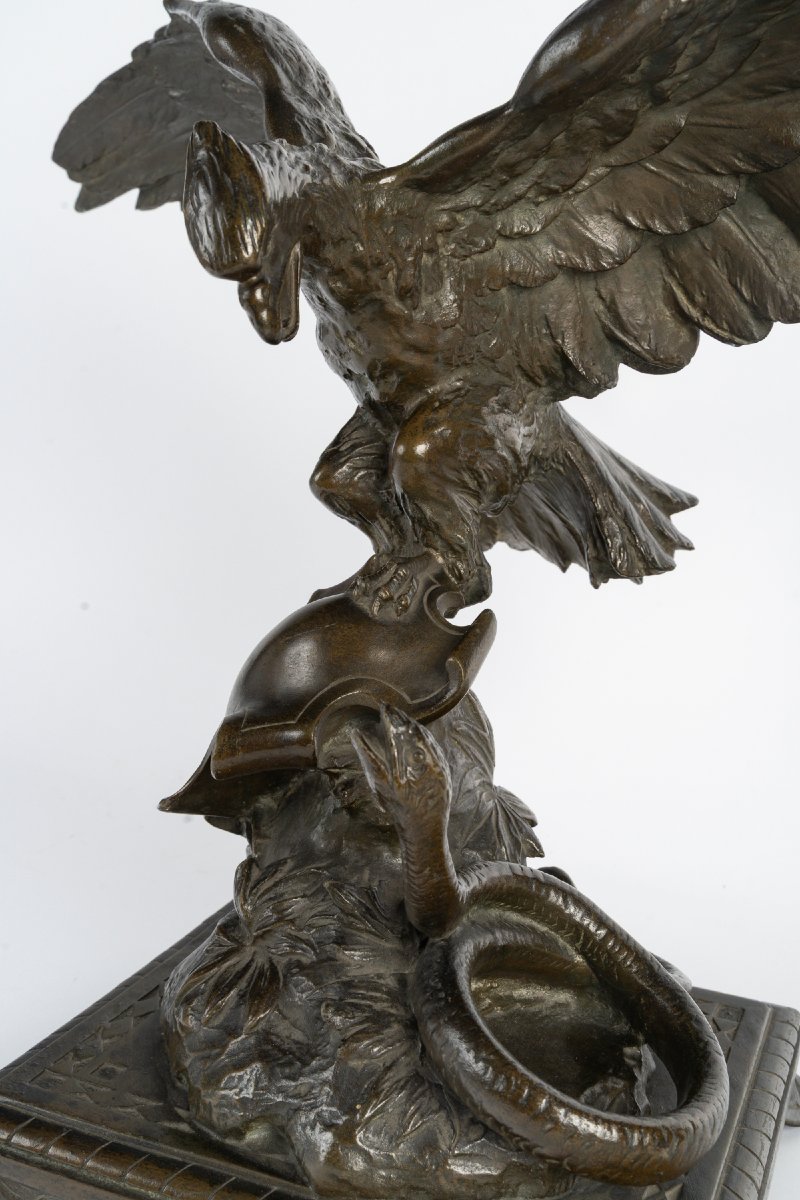 Bronze animalier signé Esposito, fin du XIXe siècle / début du XXe siècle-photo-1
