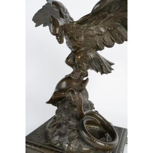 Bronze animalier signé Esposito, fin du XIXe siècle / début du XXe siècle