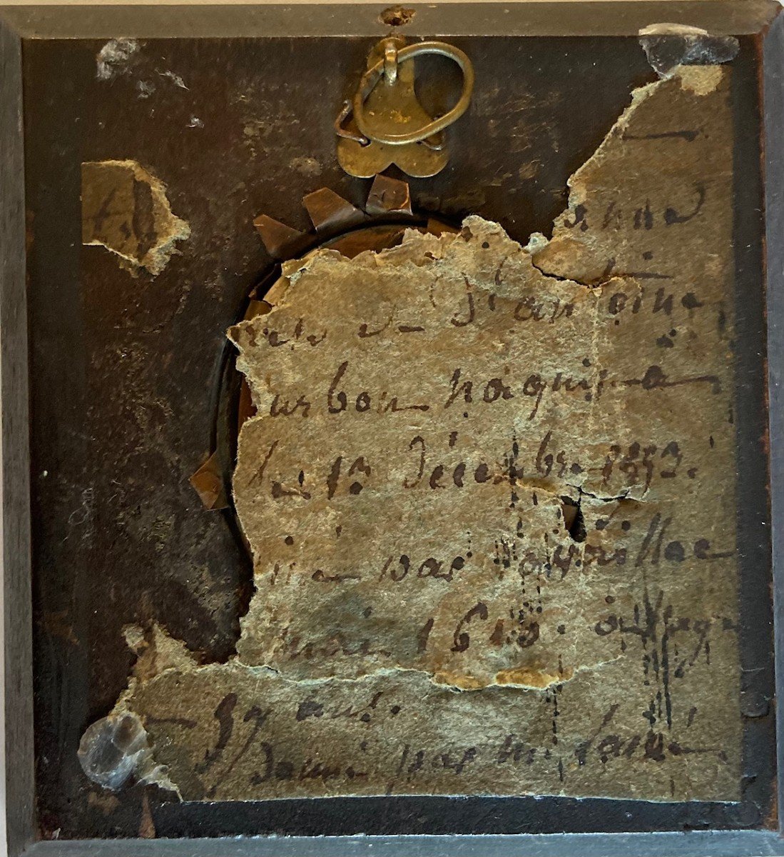 Portrait d'Henri IV - Miniature Sur Cuivre XVII ème-photo-2