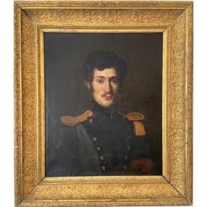 Lot 302 - Portrait Of An Engineer Officer, 1st Empire Period