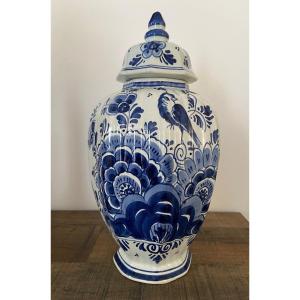 Potiche Delft Vase 20th Century