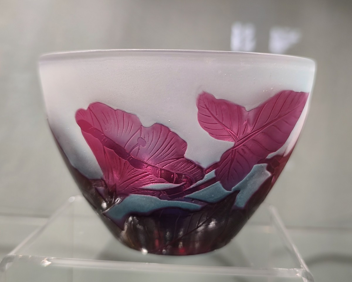 Etablissements Gallé - Coupe à Décor De Liserons.