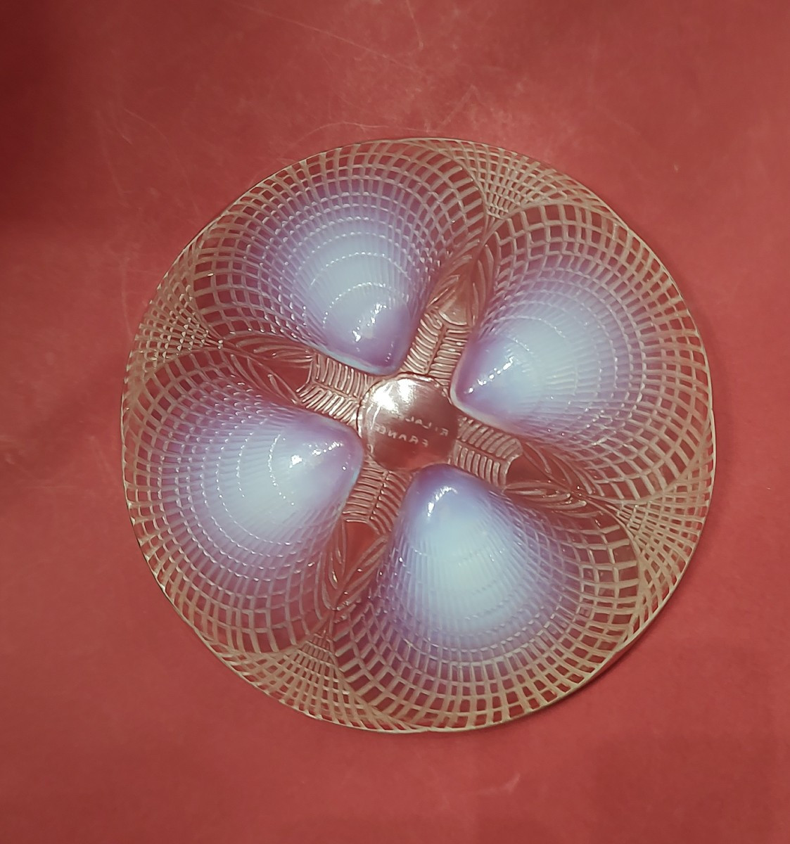 René Lalique - Round Bowl "shells No. 2".-photo-3