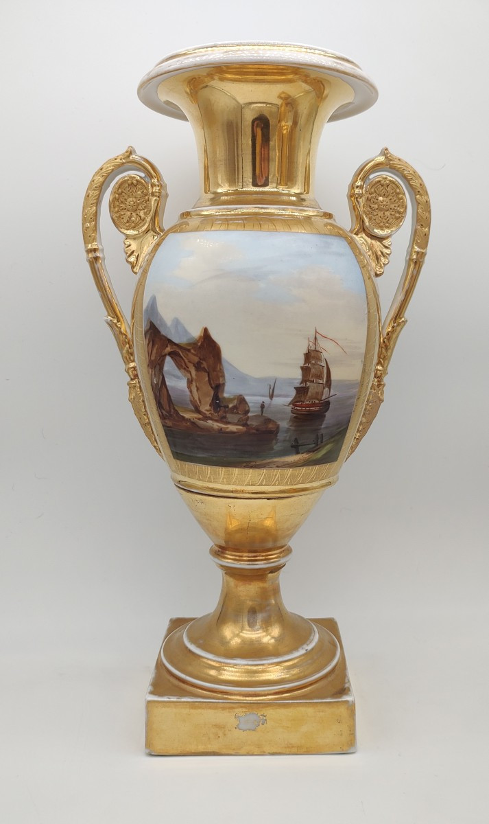 Paris - First Half Of The 19th Century - Pair Of Seditious Vases With Revolutionary Decorations-photo-2