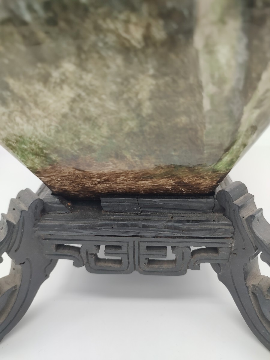 Creil And Montereau (between 1888/1920) - Planter Painted In The Japanese Style.-photo-5