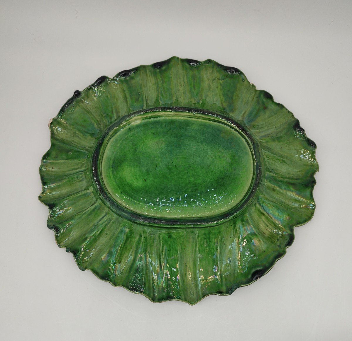 Terrine trompe l'oeil à décor de choux-fleur.-photo-4