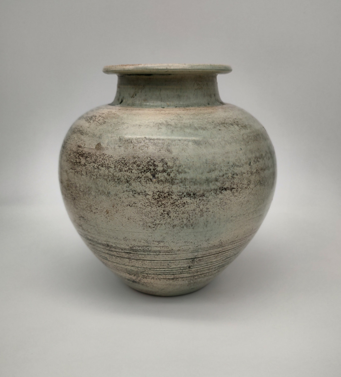 Blin Jacques (1920/1996) - Ball Vase With Bird Design-photo-2