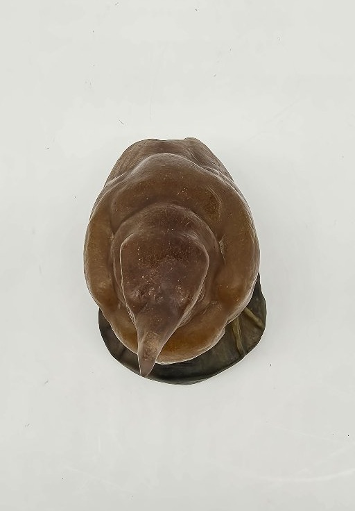 Amalric Walter (1870–1959) & Henri Berger (1870–1937) — Glass Paste Sculpture Of A Sparrow.-photo-6