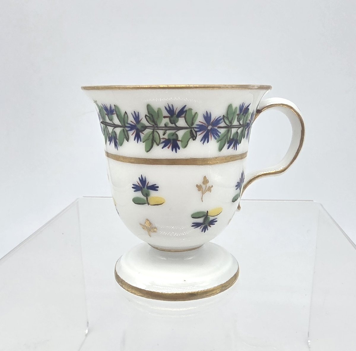 Paris - 18th Century - Manufacture Of The Count Of Provence - Ice Cream Cup-photo-2