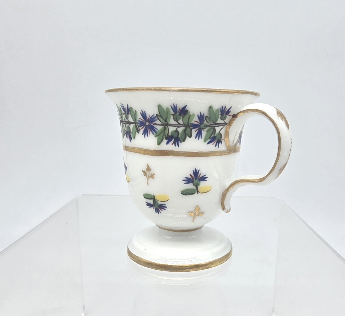 Paris - 18th Century - Manufacture Of The Count Of Provence - Ice Cream Cup-photo-4