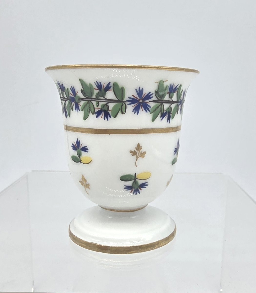 Paris - 18th Century - Manufacture Of The Count Of Provence - Ice Cream Cup-photo-2