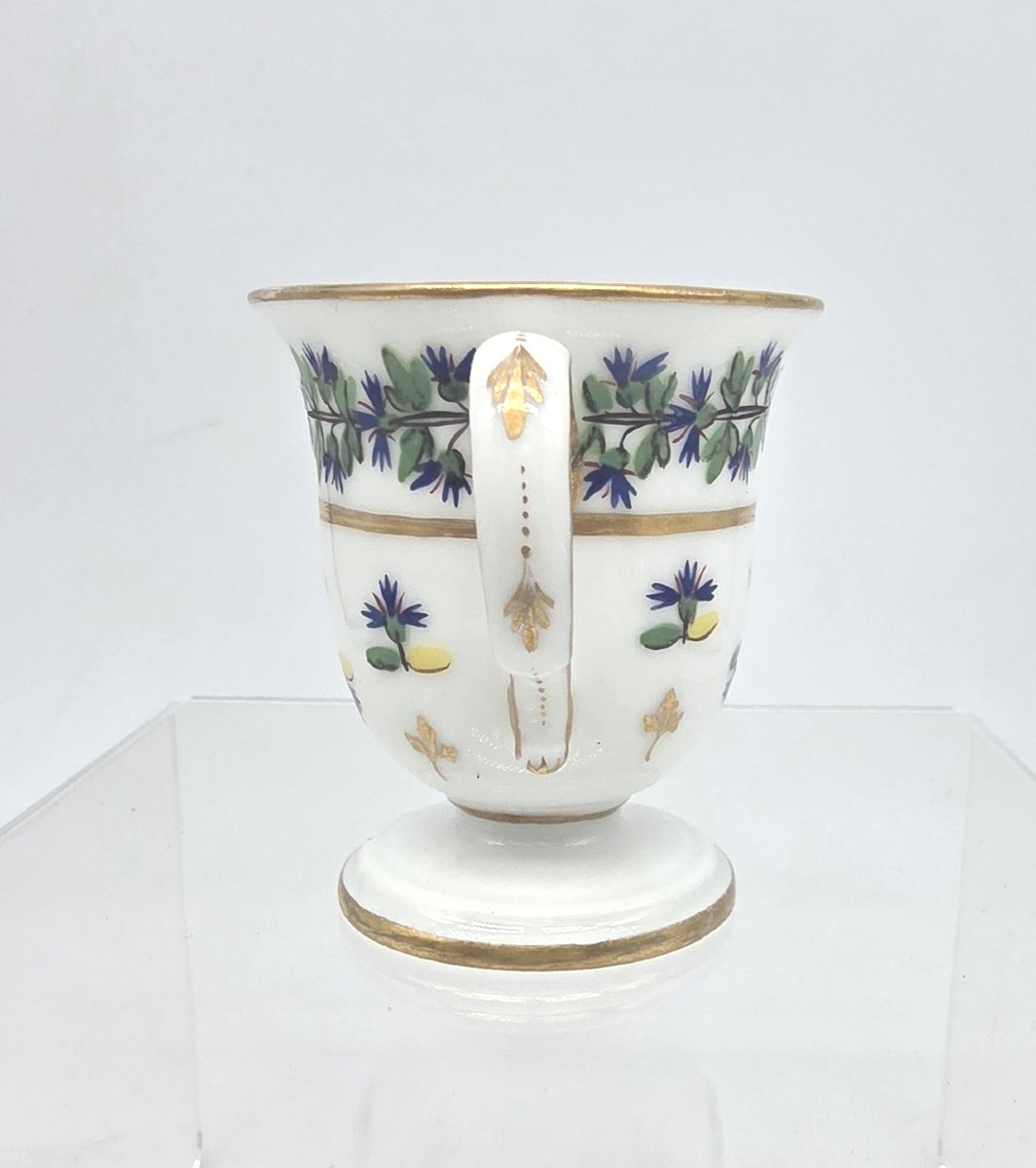 Paris - 18th Century - Manufacture Of The Count Of Provence - Ice Cream Cup-photo-4