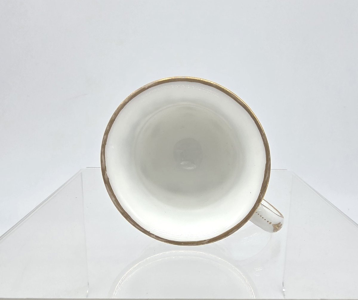 Paris - 18th Century - Manufacture Of The Count Of Provence - Ice Cream Cup-photo-5