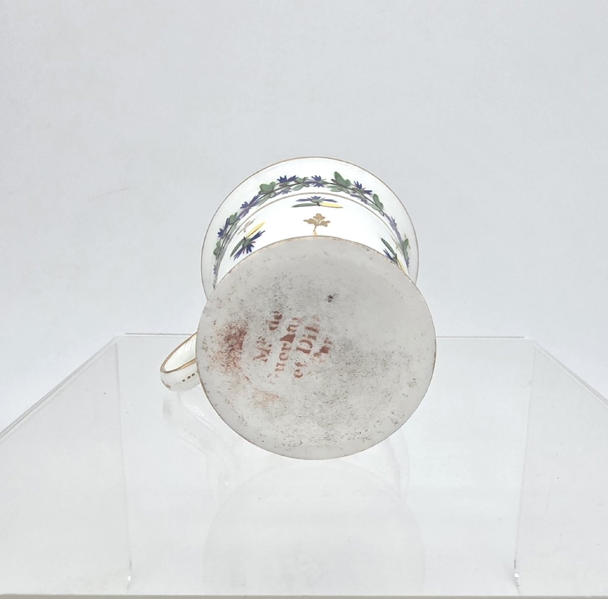 Paris - 18th Century - Manufacture Of The Count Of Provence - Ice Cream Cup-photo-6
