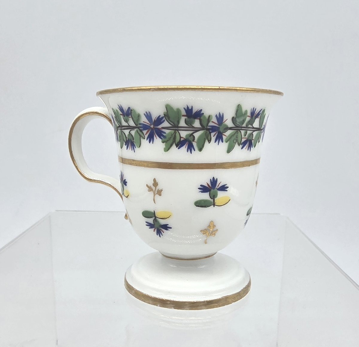Paris - 18th Century - Manufacture Of The Count Of Provence - Ice Cream Cup