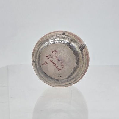 Daum Nancy - Miniature Vase Depicting A Forest Scene.-photo-5