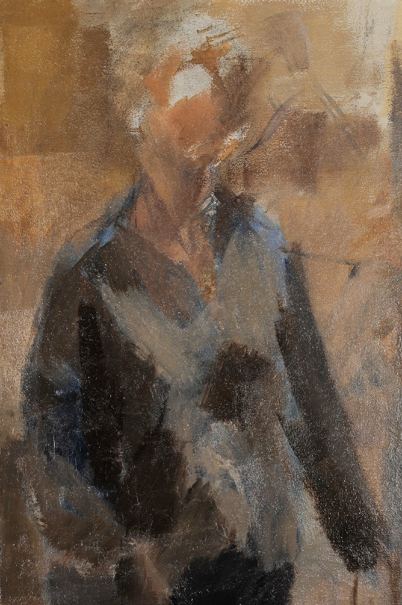 Elisabeth Dujarric De La Rivière (1930-2005) Portrait Périgord Dordogne-photo-3