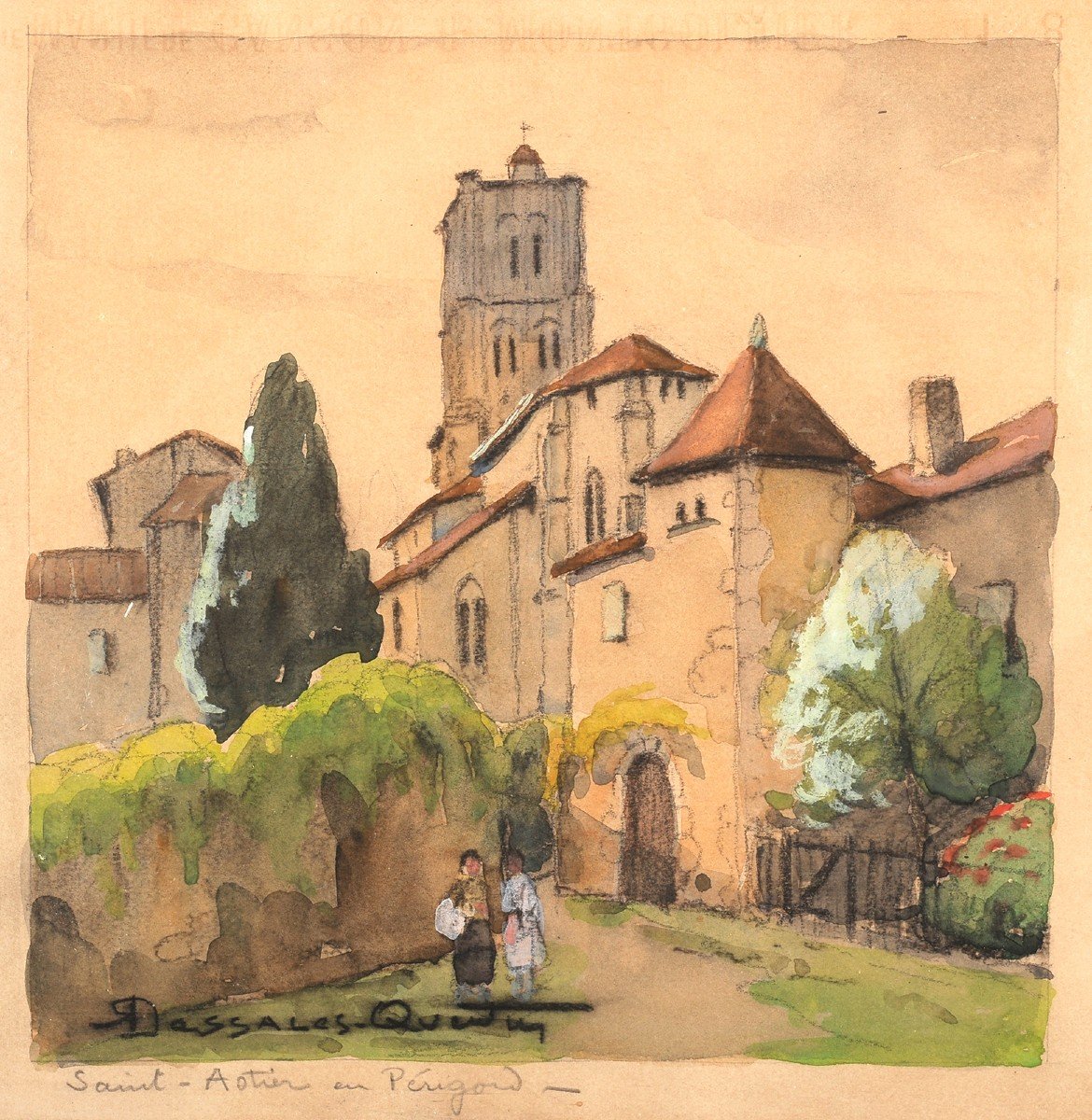 Robert Dessales-Quentin (1885-1958) Saint Astier Dordogne Périgord