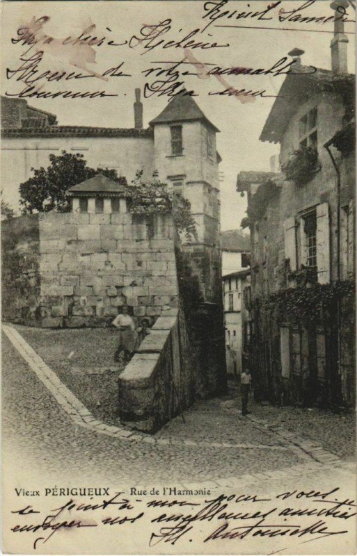 Alfred Hoën (1868-1954) Rue de l’Harmonie Périgueux-photo-2