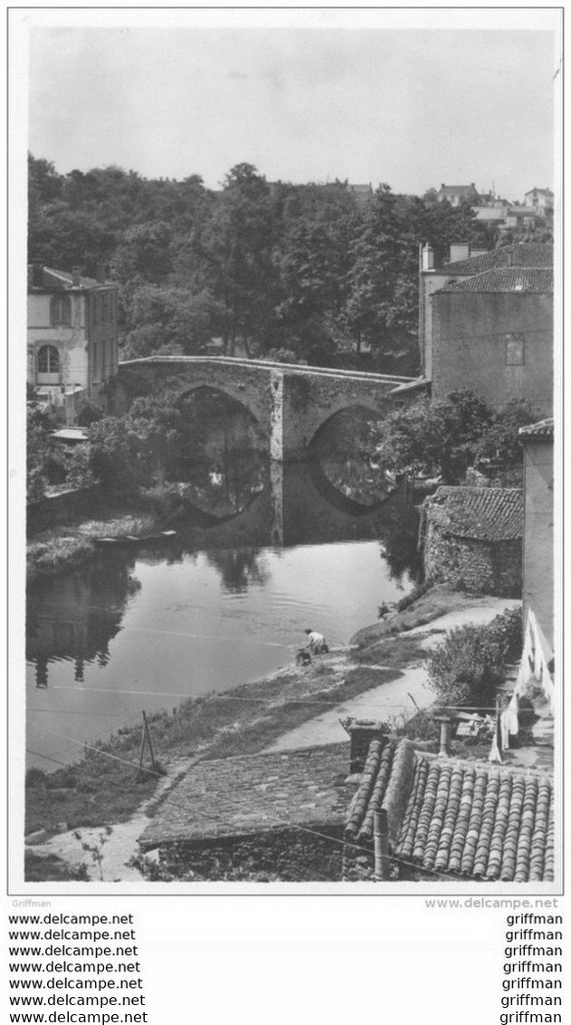 Louis Cabié (1853-1939) Le pont Saint Antoine à Clisson Loire Atlantique Nantes-photo-4