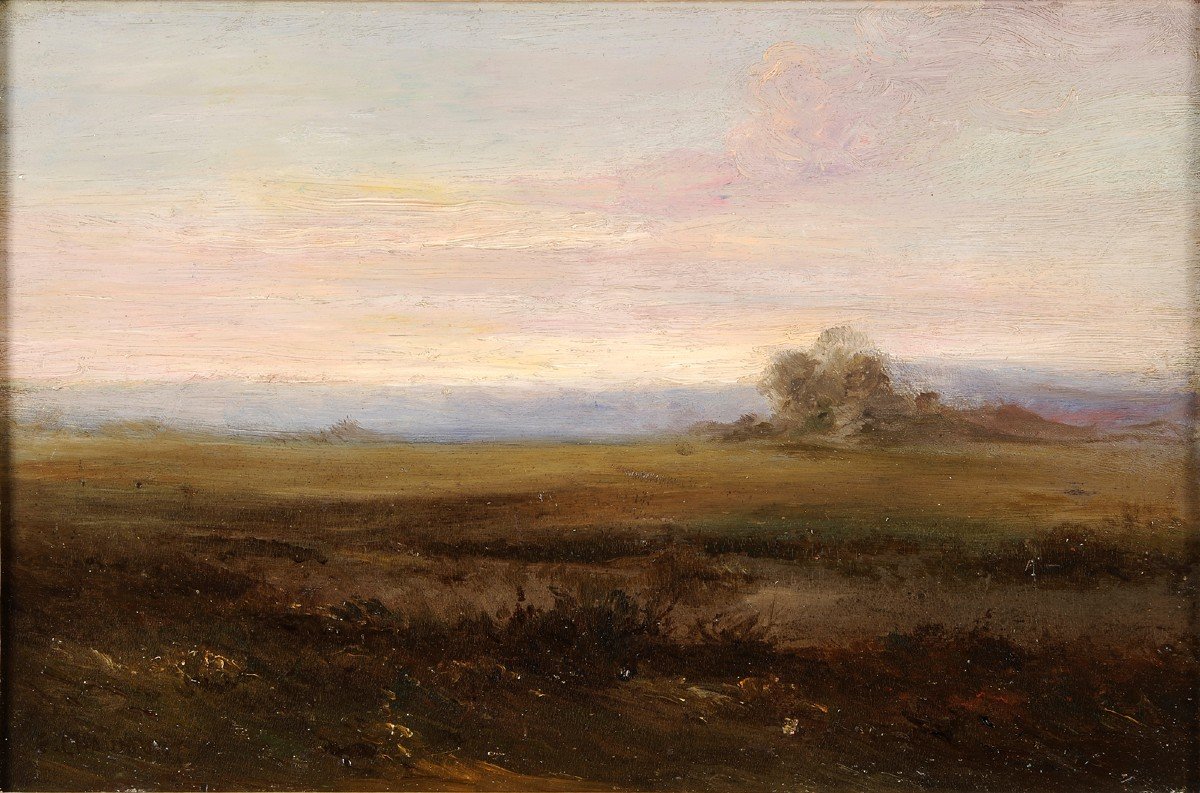 Emile Chaumont (1877-1927) Minimalist Landscape