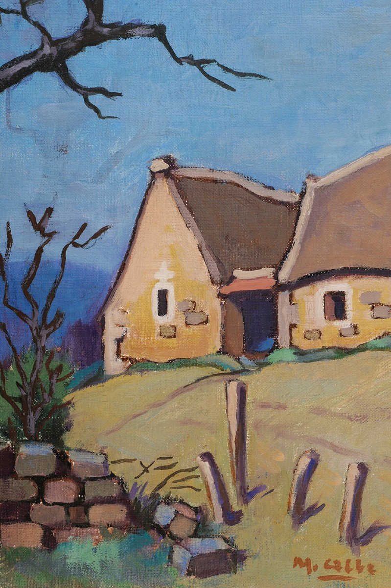 Maurice Albe (1900-1995) Maisons au soleil en Périgord noir Sarlat Dordogne-photo-4
