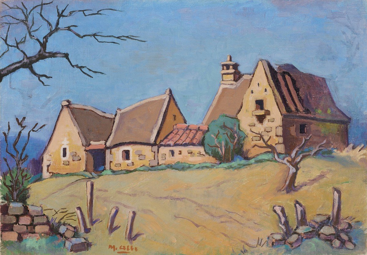 Maurice Albe (1900-1995) Maisons au soleil en Périgord noir Sarlat Dordogne