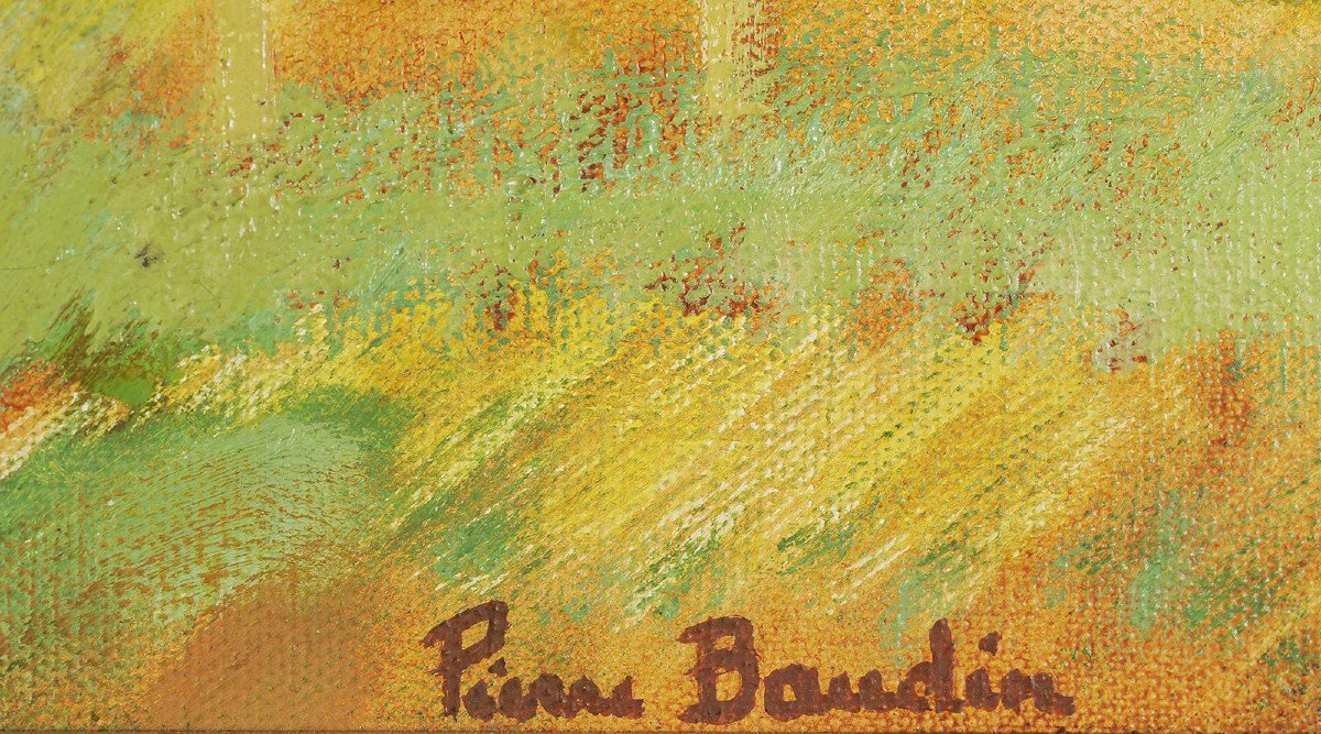 Pierre Baudin (1925-2007) The Sun Tree - Black Périgord Dordogne Brianchon-photo-1