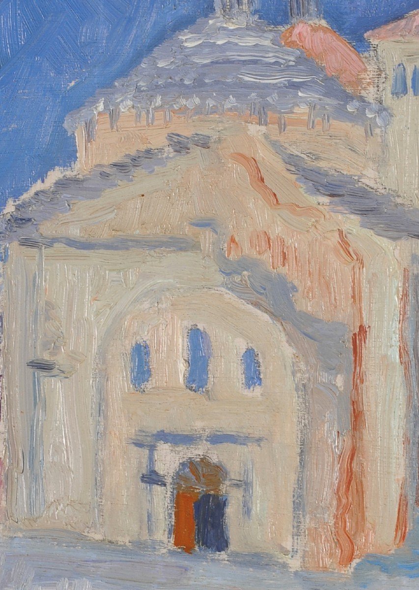 Jean-René Truffier (1905-1982) L'église de la Cité - Périgueux Dordogne-photo-3