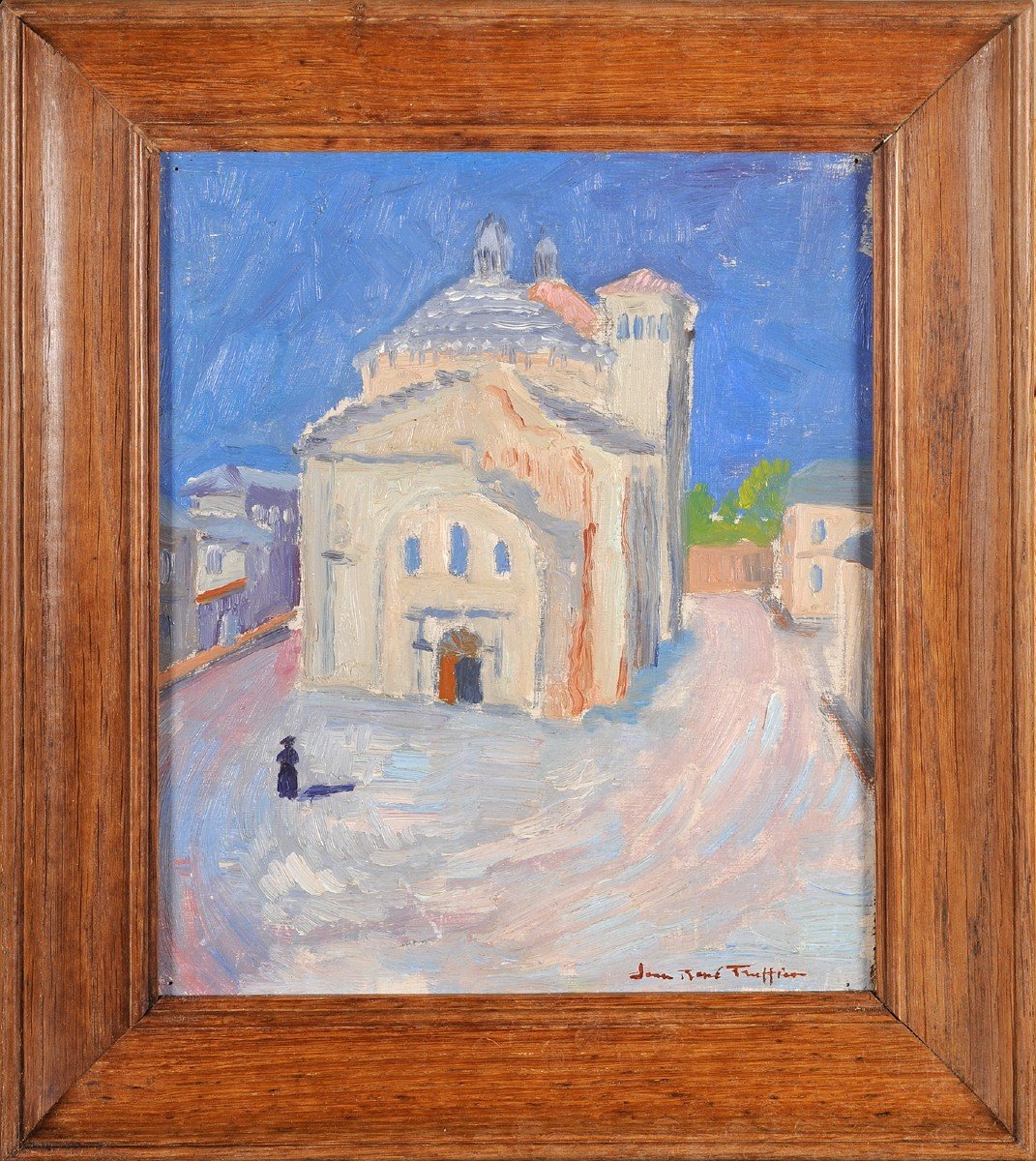 Jean-René Truffier (1905-1982) L'église de la Cité - Périgueux Dordogne