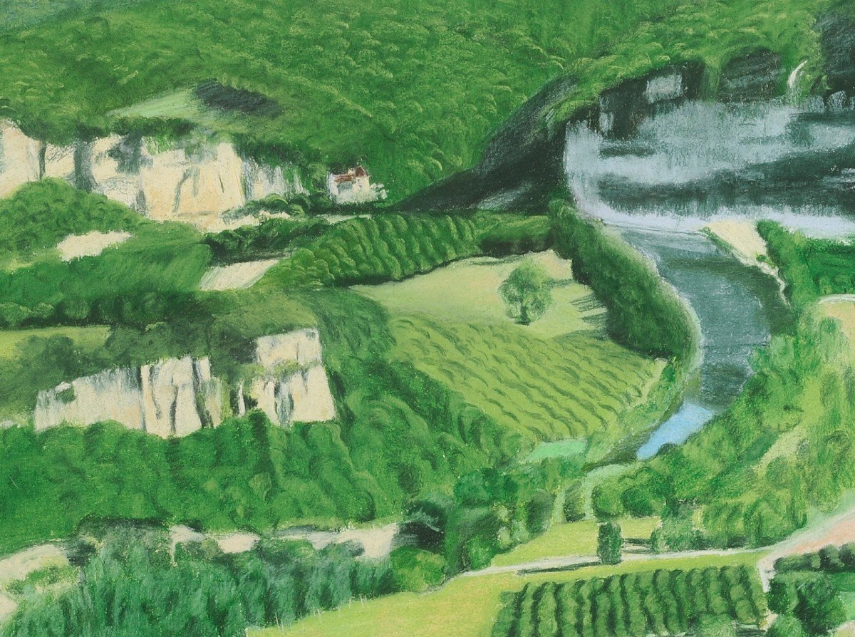 Aude Azaïs - The Dordogne From Domme-photo-4