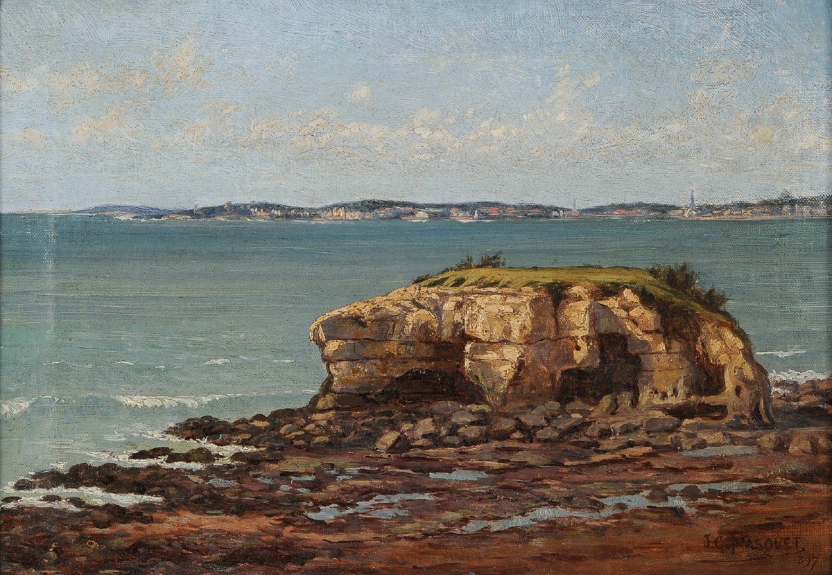 Jean-georges Pasquet (1851-1936) La Roche De Vallières Royan Didonne Charente-photo-2