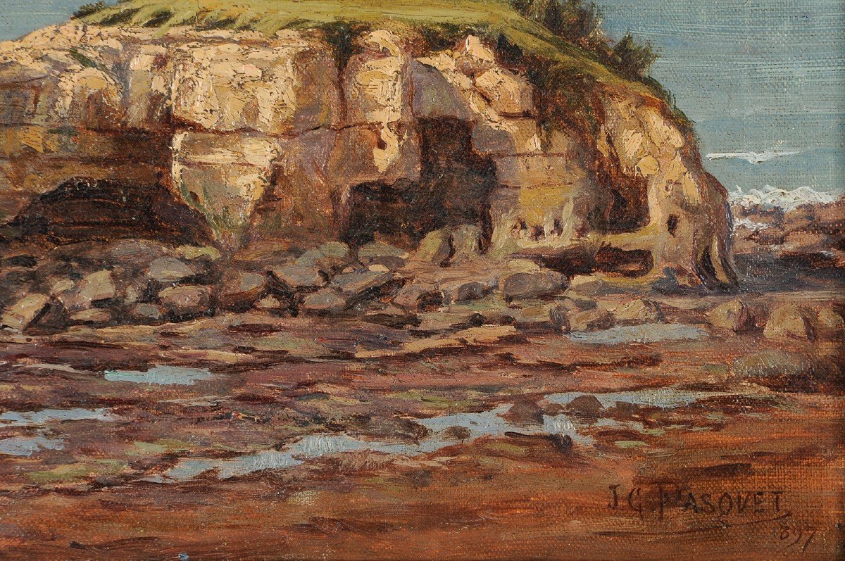 Jean-georges Pasquet (1851-1936) La Roche De Vallières Royan Didonne Charente-photo-4