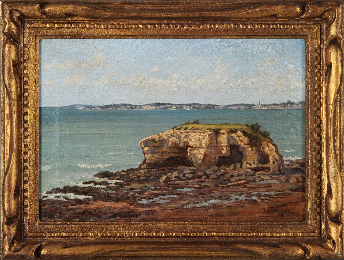 Jean-georges Pasquet (1851-1936) La Roche De Vallières Royan Didonne Charente