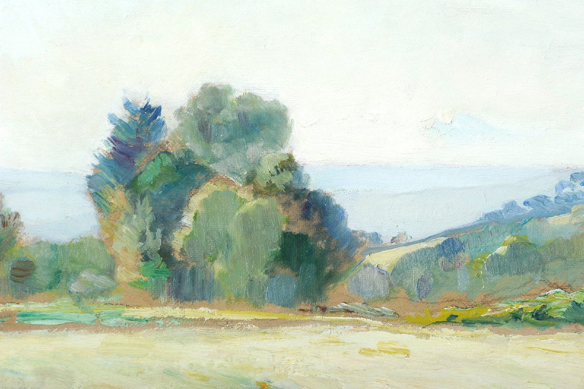 Georges Darnet (1859-1936) Hauteurs de Périgueux Dordogne Périgord-photo-3