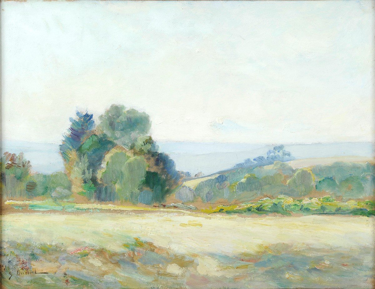 Georges Darnet (1859-1936) Hauteurs de Périgueux Dordogne Périgord-photo-2