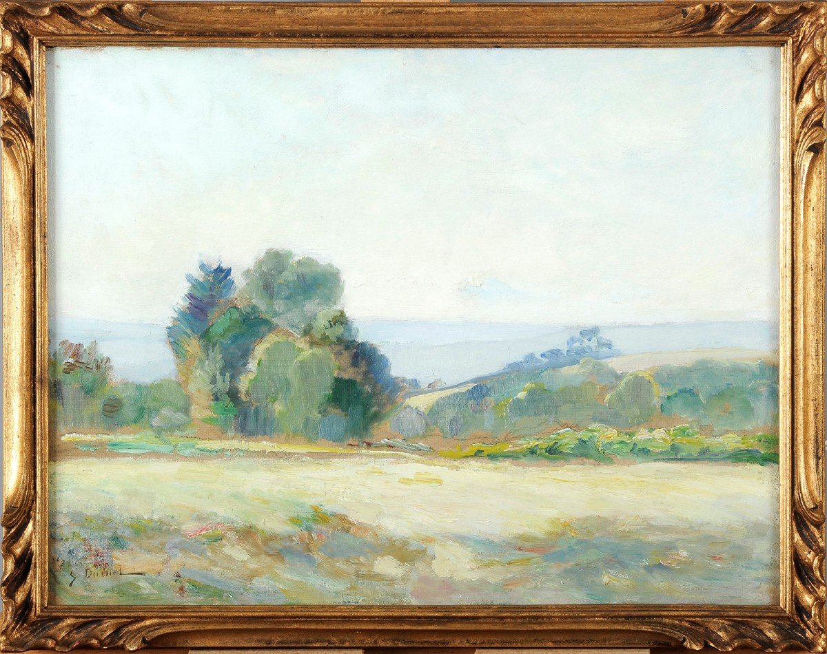 Georges Darnet (1859-1936) Hauteurs de Périgueux Dordogne Périgord