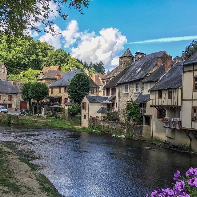 Robert Dessales-quentin (1885-1958) The Auvézère At Ségur Le Château Corrèze-photo-3
