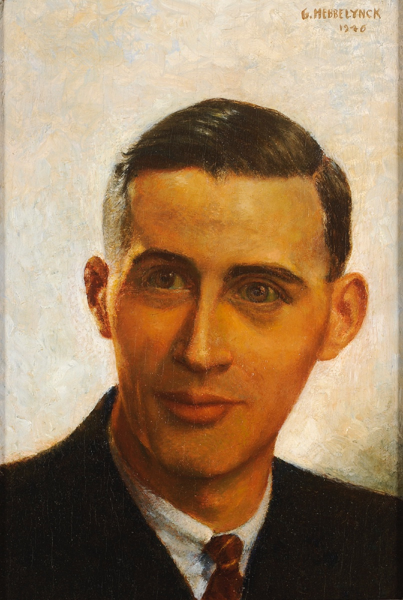 Portrait d’homme - G. Hebbelynck (XXe)-photo-2
