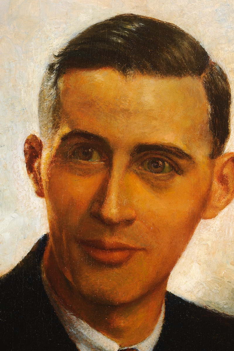 Portrait d’homme - G. Hebbelynck (XXe)-photo-3