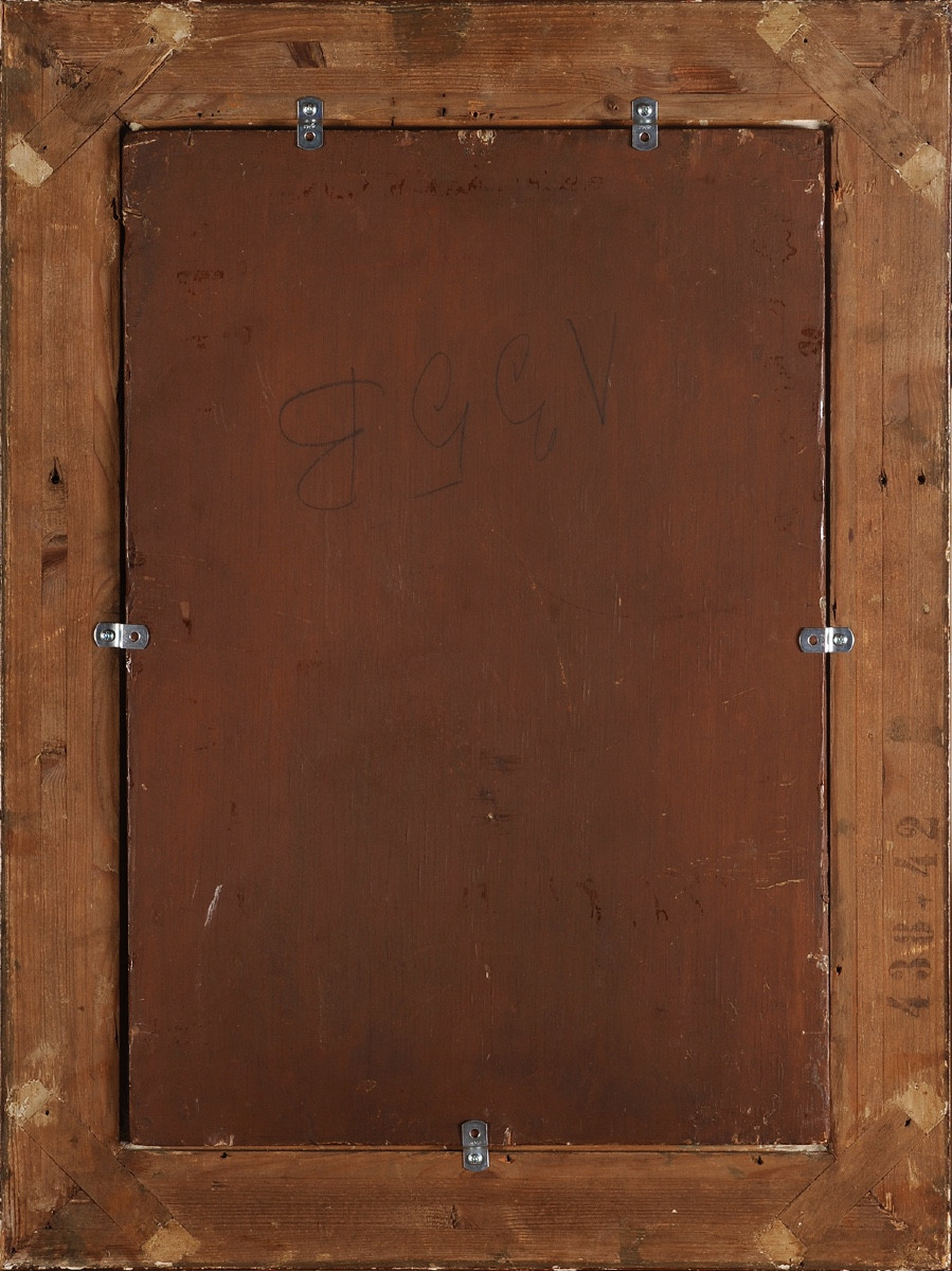 Portrait d’homme - G. Hebbelynck (XXe)-photo-1