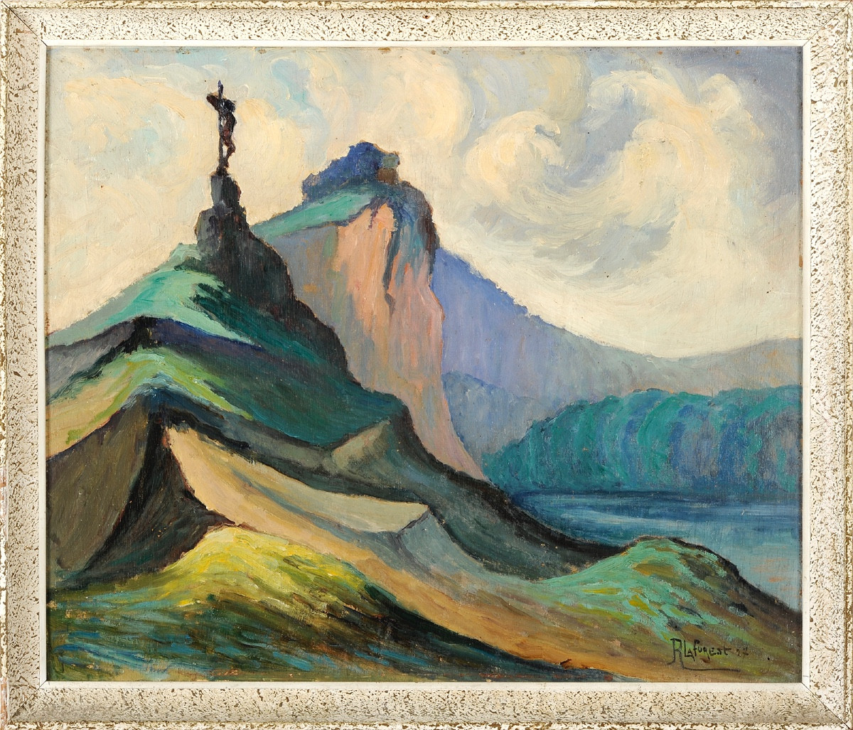 René Laforest (1893-1972) Christ Of Mirandol In The Circus Of Montvalent - Lot