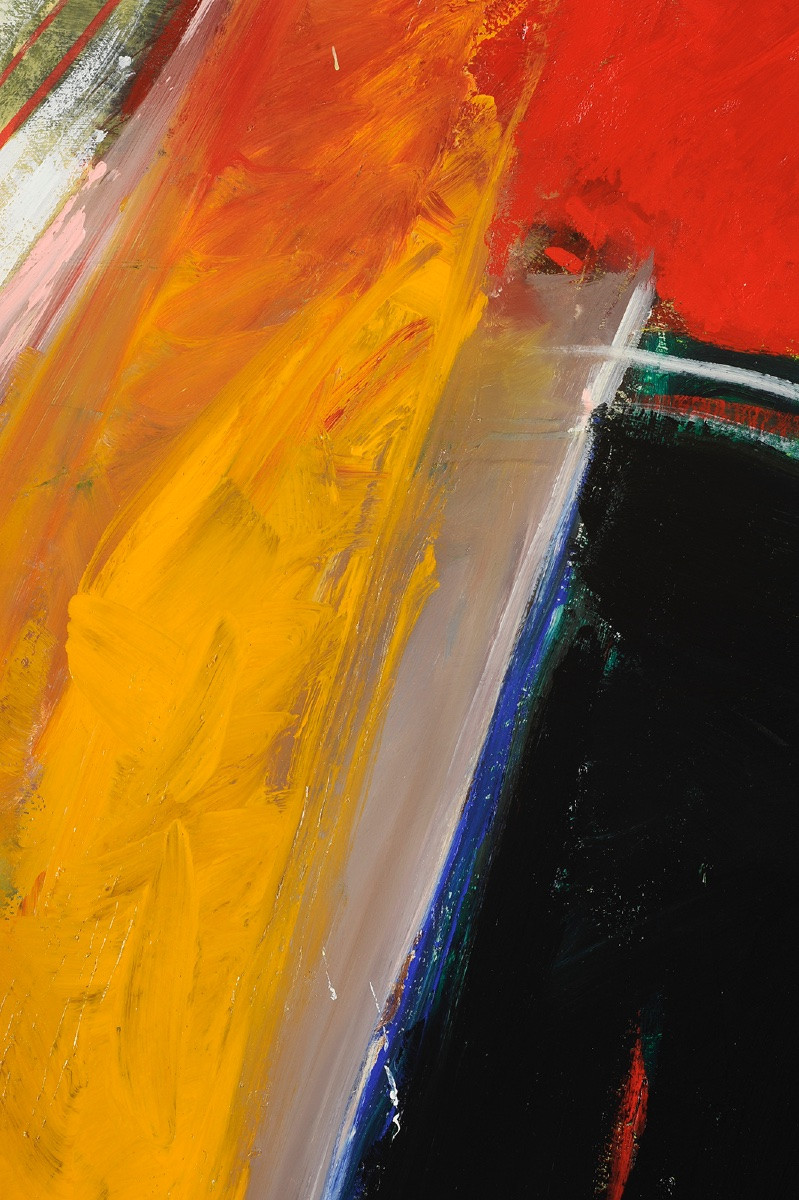 Pascal Magis (1955-2011) Sans titre Abstrait Meyrals-photo-2