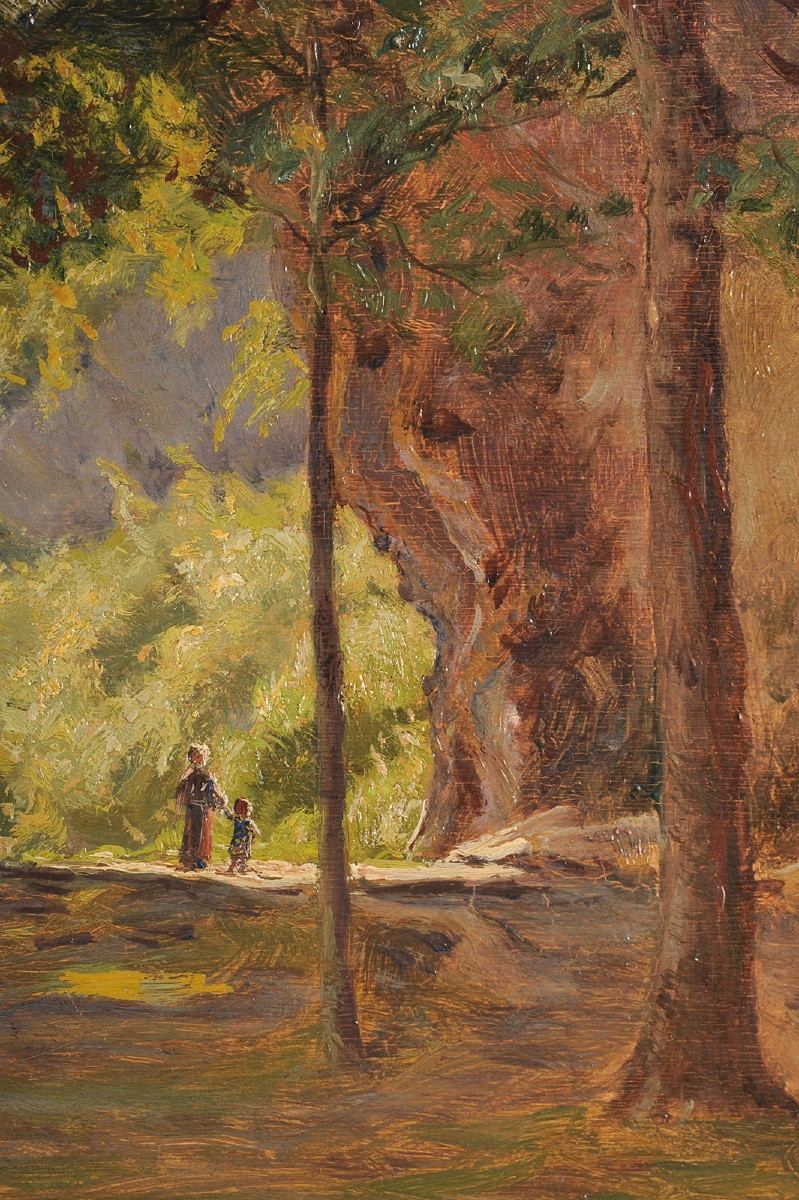Jean-georges Pasquet (1851-1936) The Rock Of Campniac Périgueux-photo-3