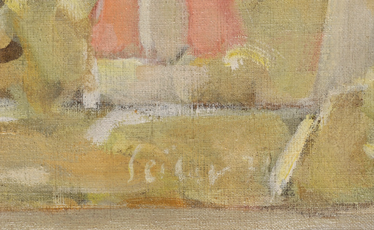 Hans Seiler (1907-1986) The Cliffs Of Marqueyssac And Castelnaud Dordogne-photo-1