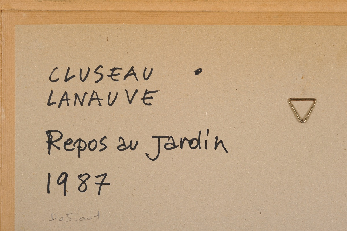 Jean Cluseau-lanauve (1914-1997) Rest In The Garden-photo-3