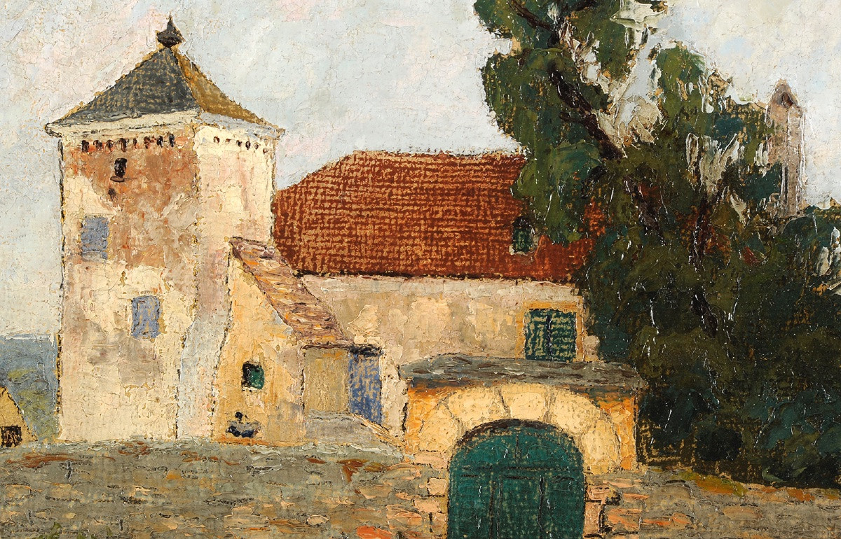 Léonard Joussen (1870-1959) Ferme de Veyssou à Montvalent Lot Rocamadour-photo-3